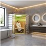 Infrarotsauna Select  Eckkabine - Energieeffizient sauna - ABC Vollspektrum Infrarotstrahler Tiefenwärme + Carbon Strahlers
