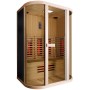 Bestseller seit 2012! IR-Sauna Sundream Lux in Zeder. Für 3 Personen.