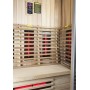 Bestseller seit 2012! IR-Sauna Sundream Lux in Zeder. Für 3 Personen.