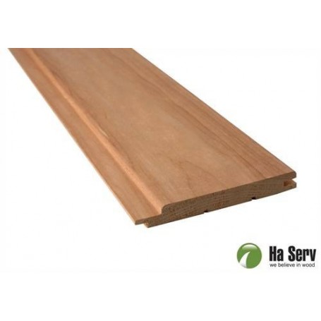 Wärmebehandeltes ASP 15x125 Saunapaneel aus wärmebehandeltem Espenholz. 15x125mm Länge: 3 m, 6 Stück / Stück Länge: 3 m, 6 Stück