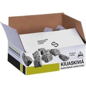 Zubehör für elektrische Saunaöfen Bastusten Narvi, Olivindi Base, 10-15 cm, 20 kg