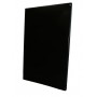 Zubehör für einen beheizten Saunaofen Wandschutzplatte Schwarz 800x1000