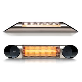 Terrassen infrarotstrahler Veito Blade S Mini Silber 1200W