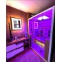 Infrarotsauna Select 2 Personen - Energieeffizient sauna - ABC Vollspektrum Infrarotstrahler Tiefenwärme + Carbon Strahlers