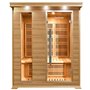 Infrarotsauna Apollon Turmalin-Energieeffiziente Sauna
